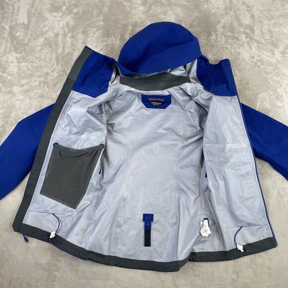 Patagonia Triolet G. Tex Jacket Women XXS Cobalt Blue DWR Full Zip NWT $449 - Picture 11 of 16